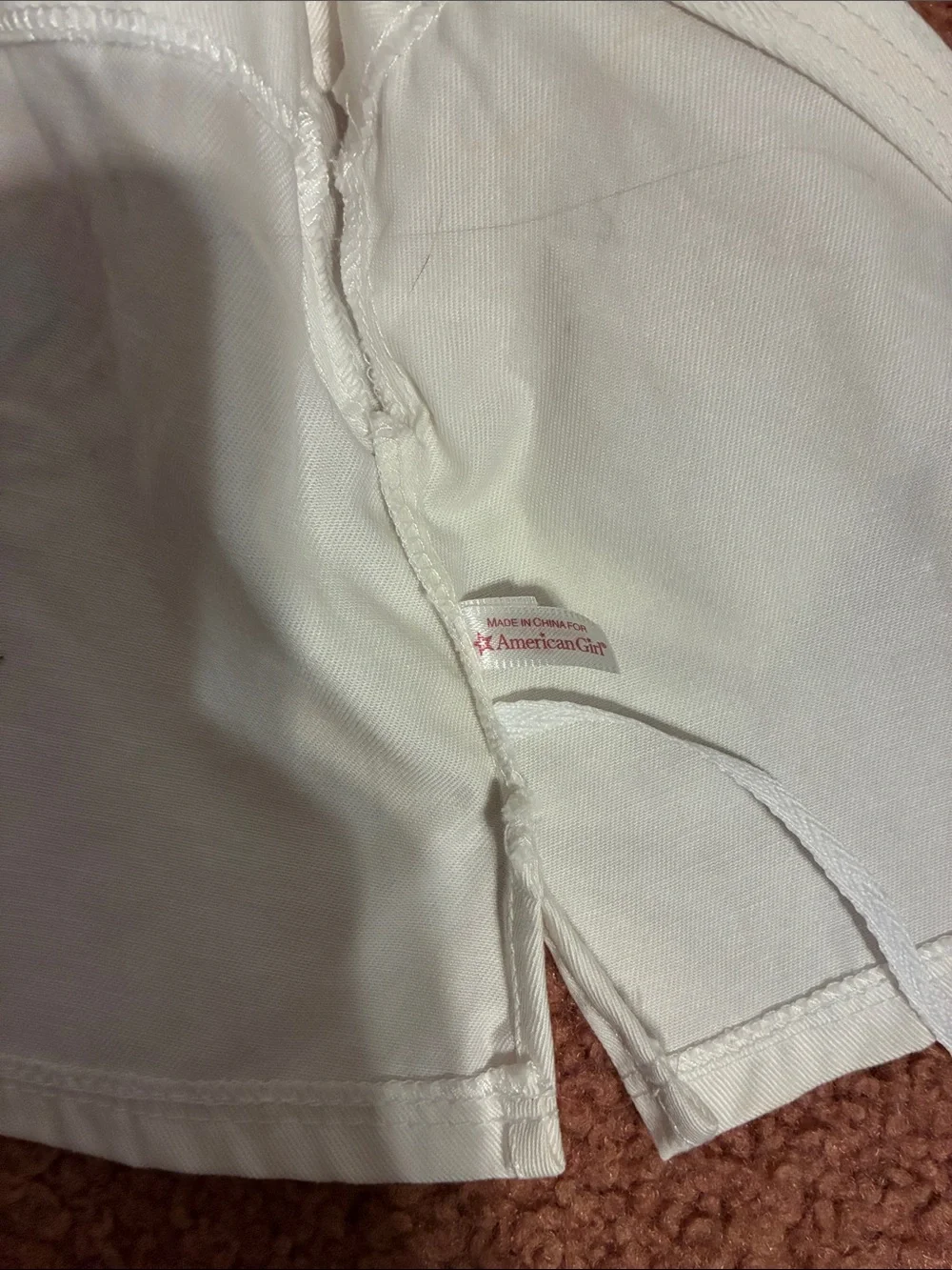 American Girl Doll Karate Jacket with Belts